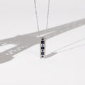 "Surat" Pendant D 0.05/14  Sa 0.83/7 - 375/1000 White Gold