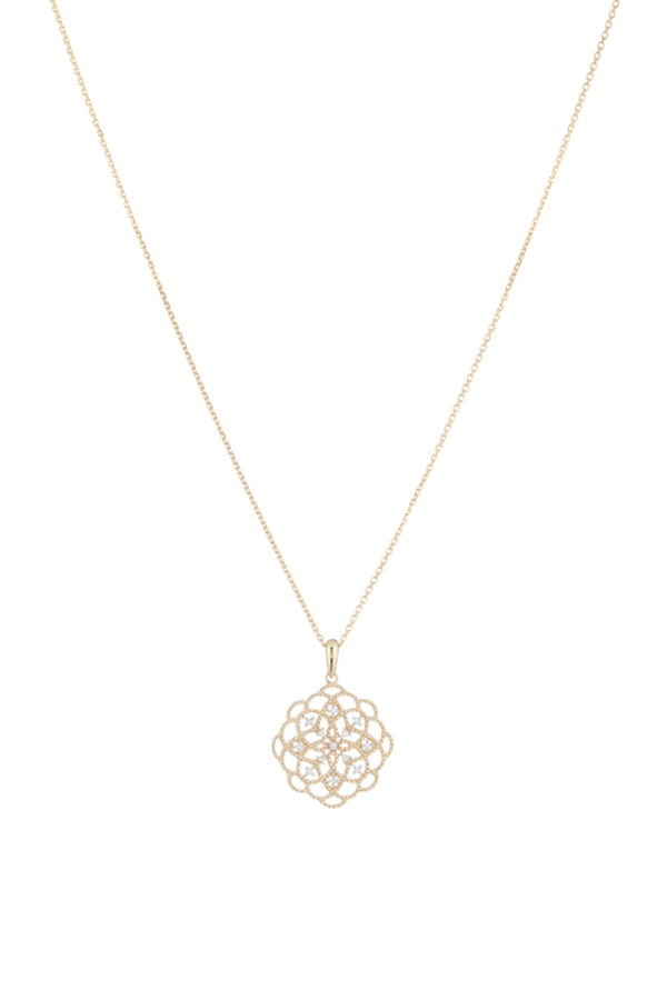 “Lace” pendant dia0.072/13