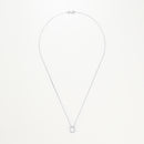 Pendentif "Cercle" D0,02/5 - Or Blanc 375/1000