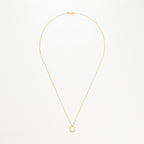 Pendentif "Cercle" D0,02/5 - Or Jaune 375/1000