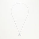 Pendentif "Ma Foi" D0,1/12 - Or Blanc 375/1000