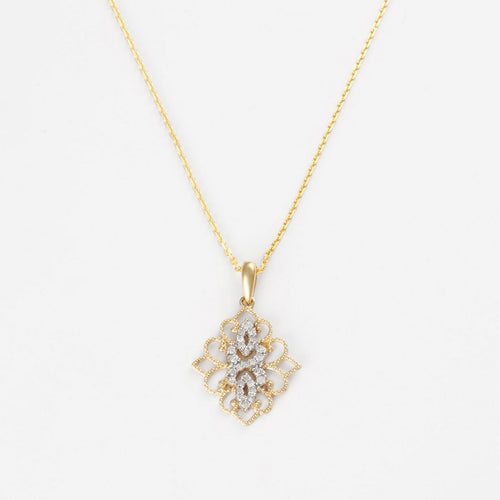 Pendentif "Reflet D'Amour" D0,117/27 - Or Jaune 375/1000