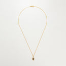 Pendentif "Solona" D 0,044/8 Saphir 0,21/2 - Or Jaune 375/1000