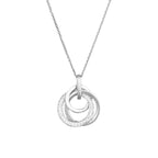 Pendente "Ceuta" con diamanti 0,17/28 - Oro bianco 375/1000