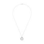 Pendente "Ceuta" con diamanti 0,17/28 - Oro bianco 375/1000