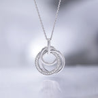 Pendentif "Ceuta" Diamants 0,17/28 - Or Blanc 375/1000