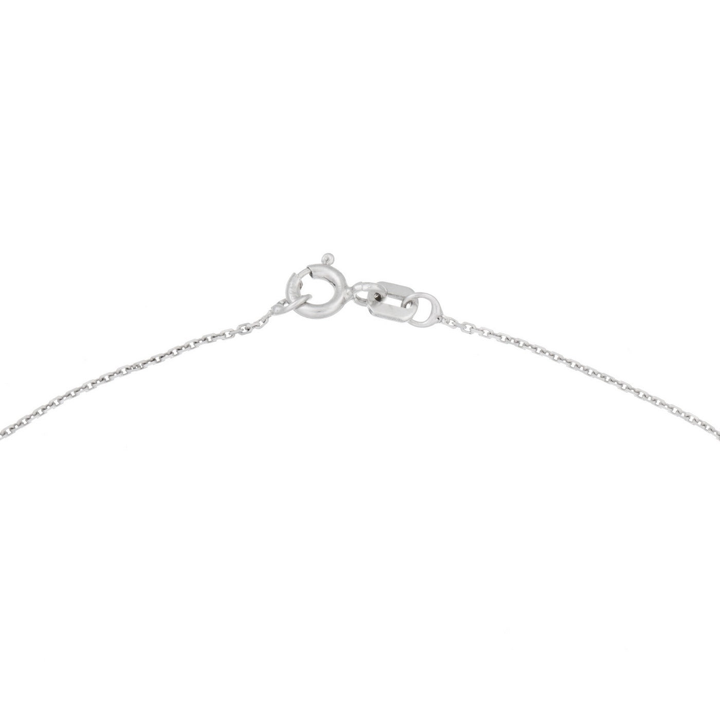 Colgante "Forlia" D 0.098/28 Topacio blanco 1.09/1 - Oro blanco 375/1000