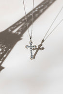 Pendentif "Padawa" D 0,10/28 Blue Topaze 1,95/13 - Or Blanc 375/1000