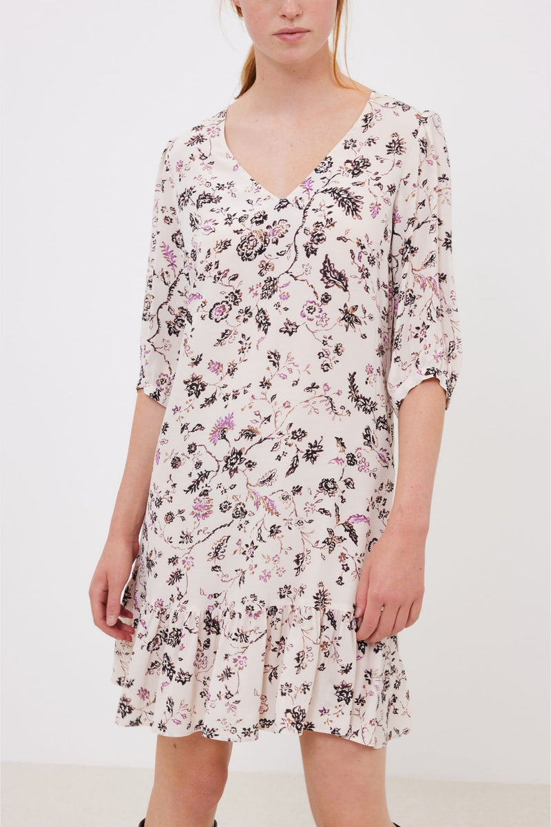 Robe Romane - Beige Rosé