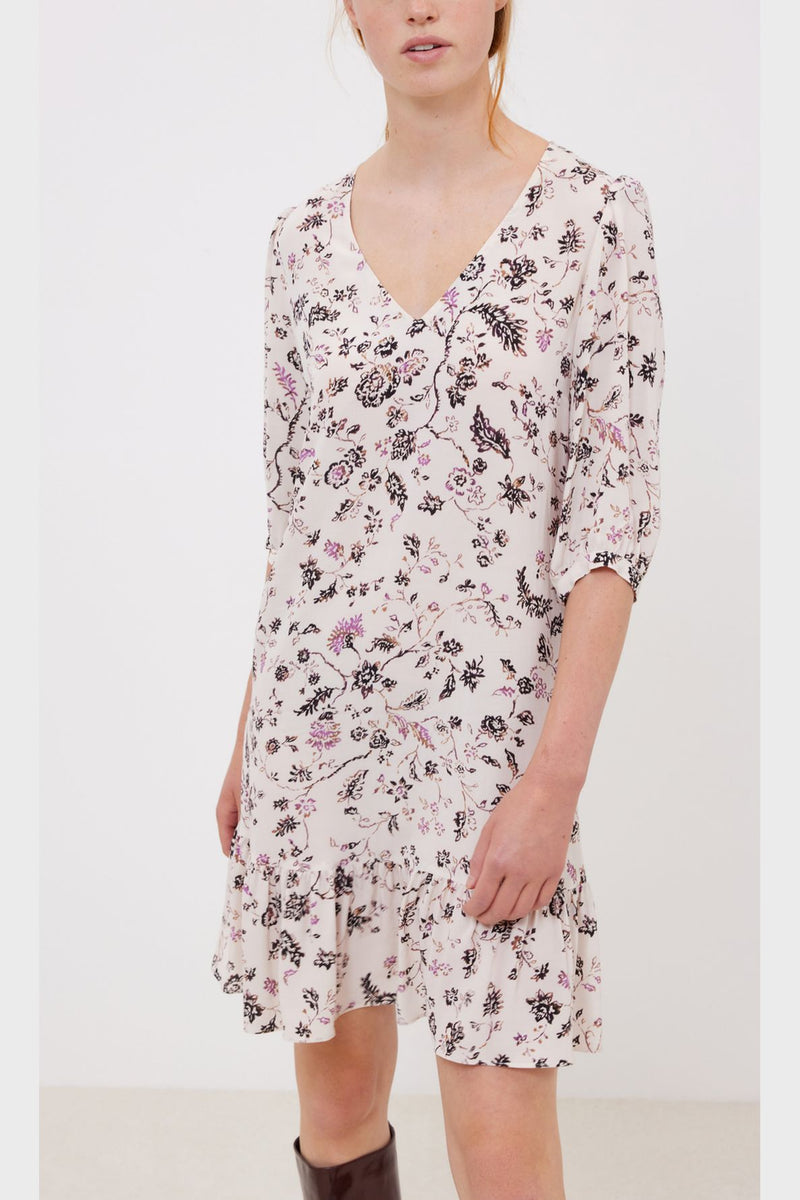Robe Romane - Beige Rosé