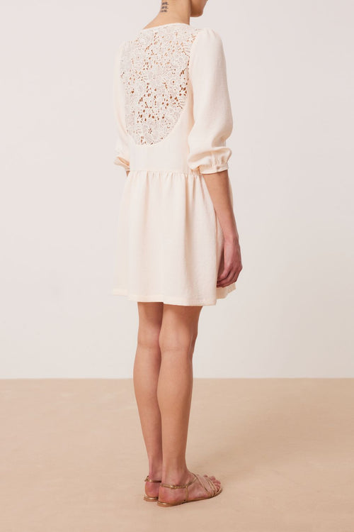 Reve Dress - Pink Beige