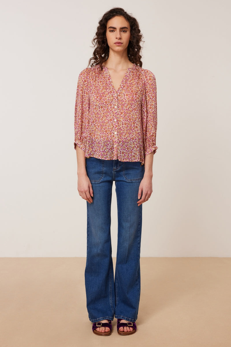 Chemise Carolle - Fuchsia