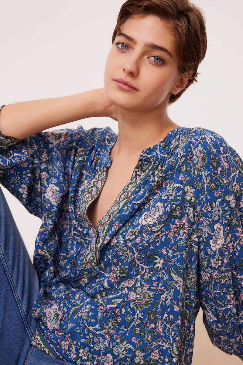 Blouse Callen - Indigo