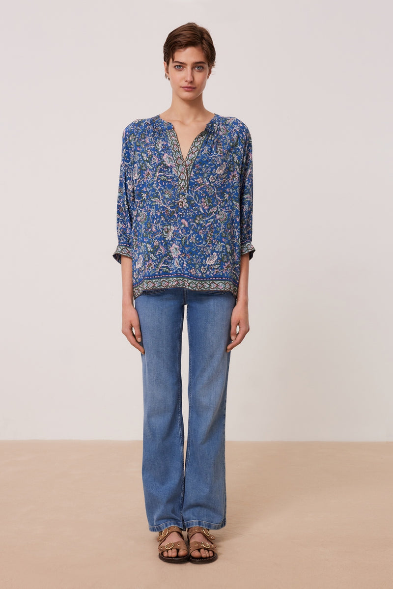 Blouse Callen - Indigo