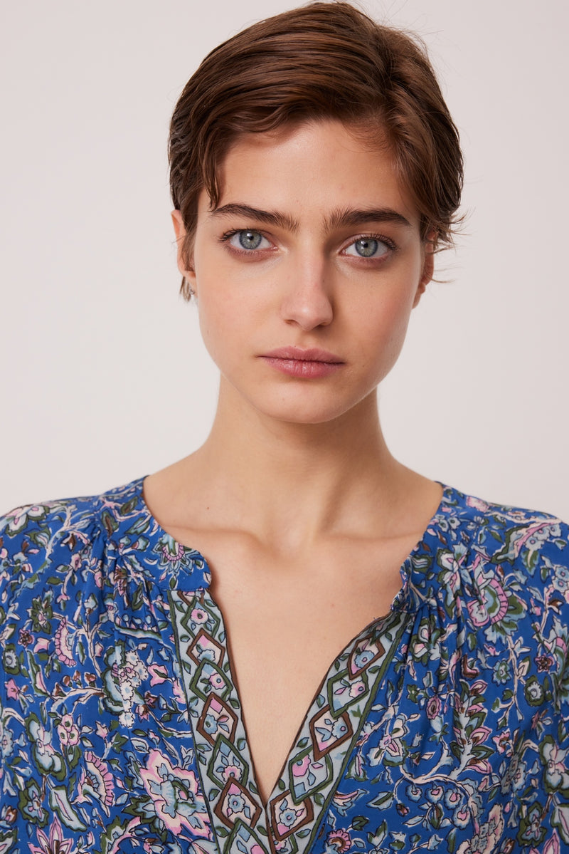 Blouse Callen - Indigo