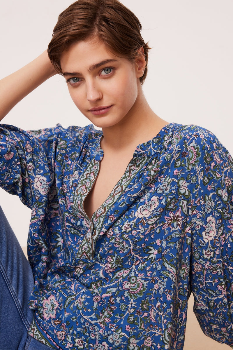 Blouse Callen - Indigo