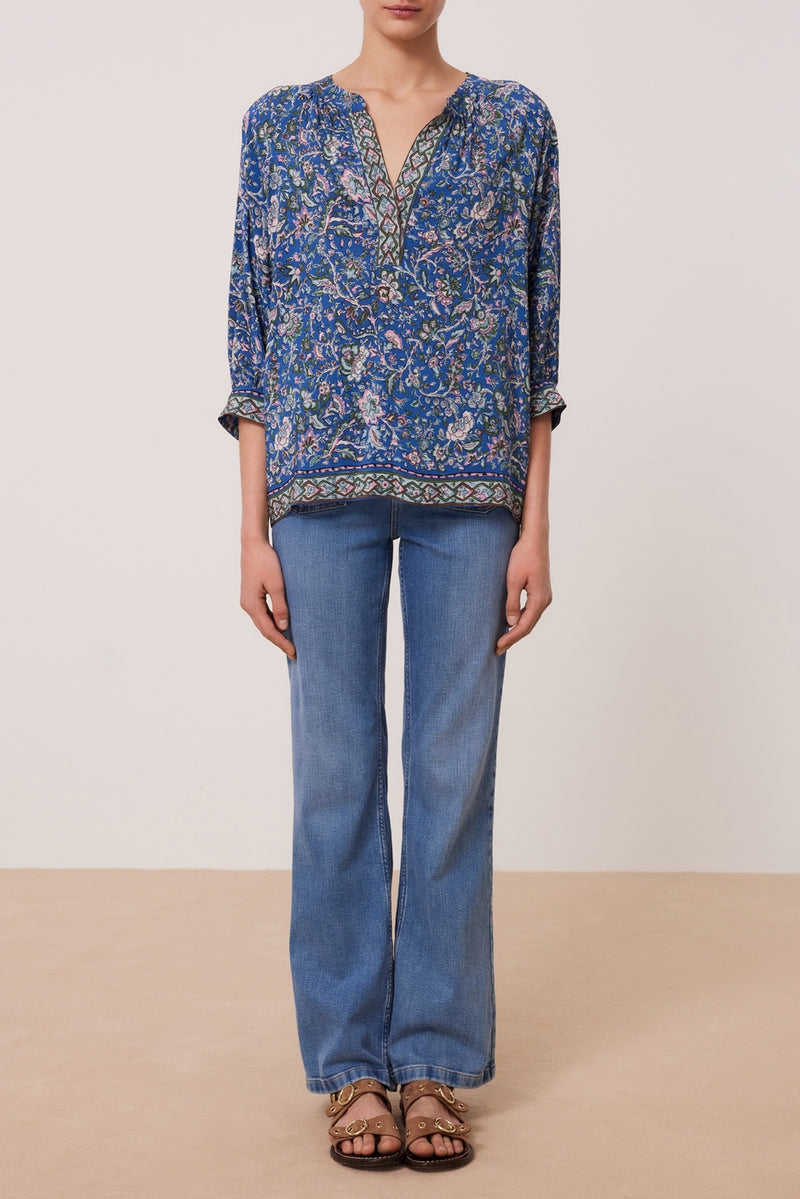 Blouse Callen - Indigo