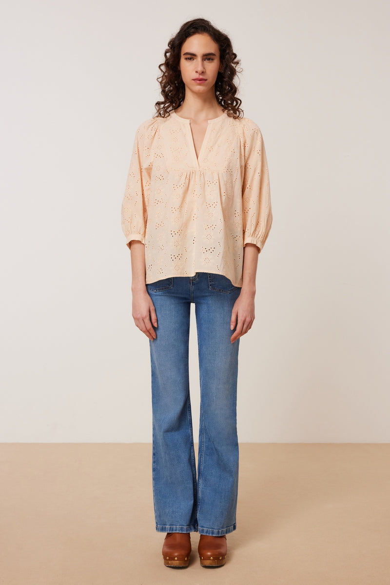 Chemise Calliopee - Beige Rosé