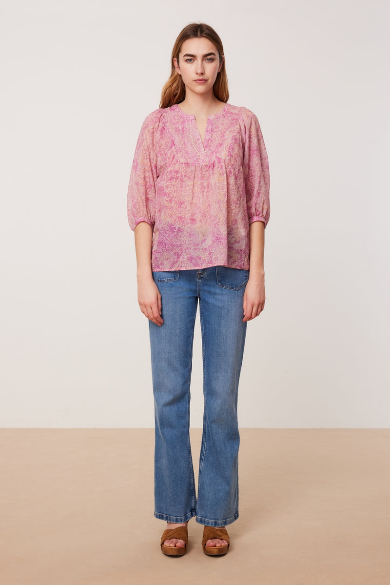 Blouse Calliopee - Rose