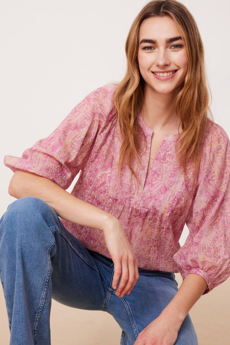 Blouse Calliopee - Rose