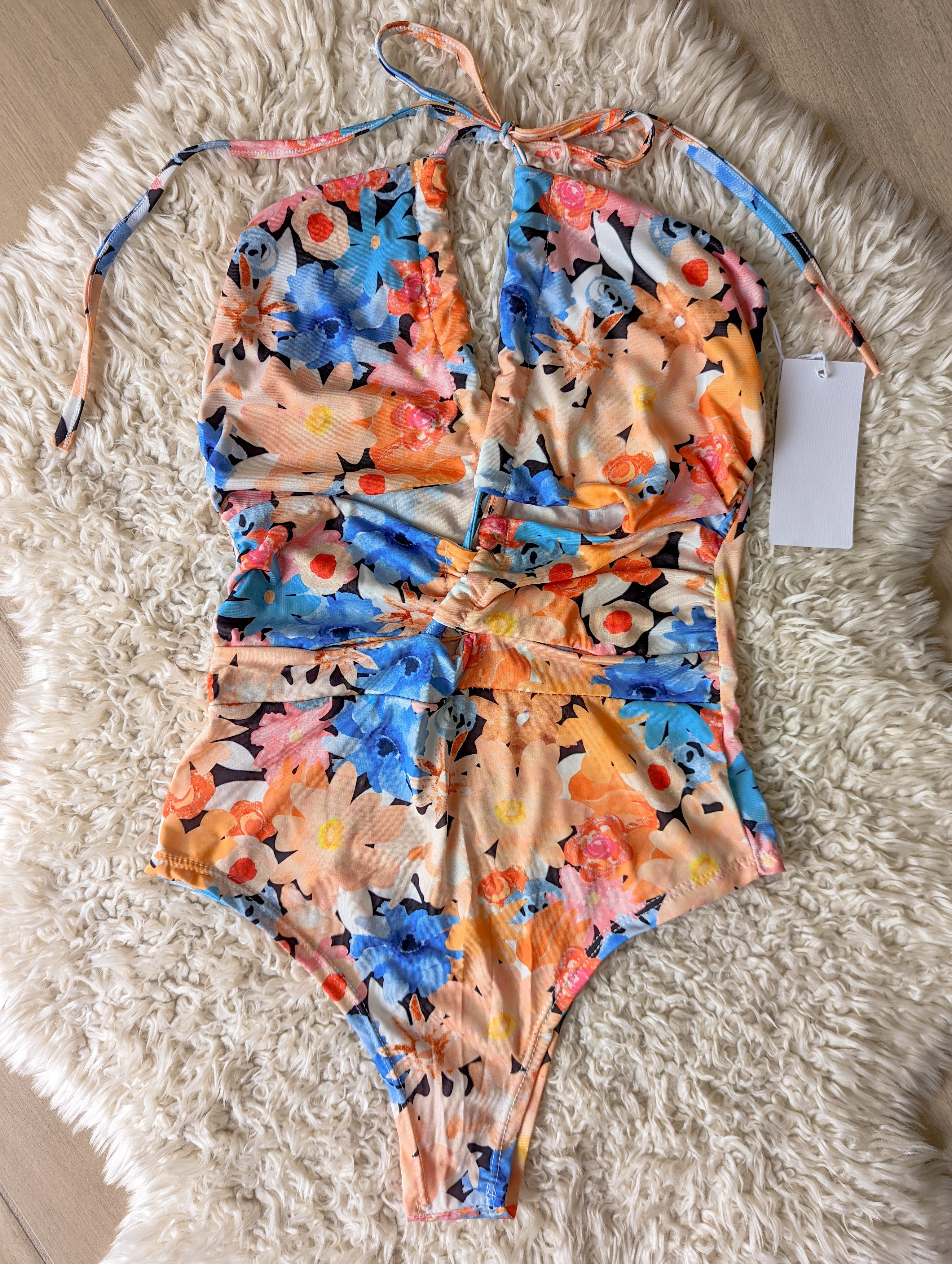 Ensemble Body Et Jupe Fleuri - Baïa