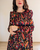 Robe Courte Motifs Colorés - Agathe