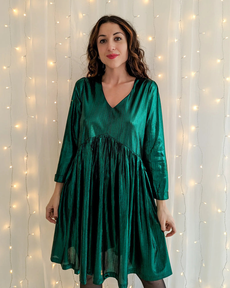 Robe Métallique - Leya
