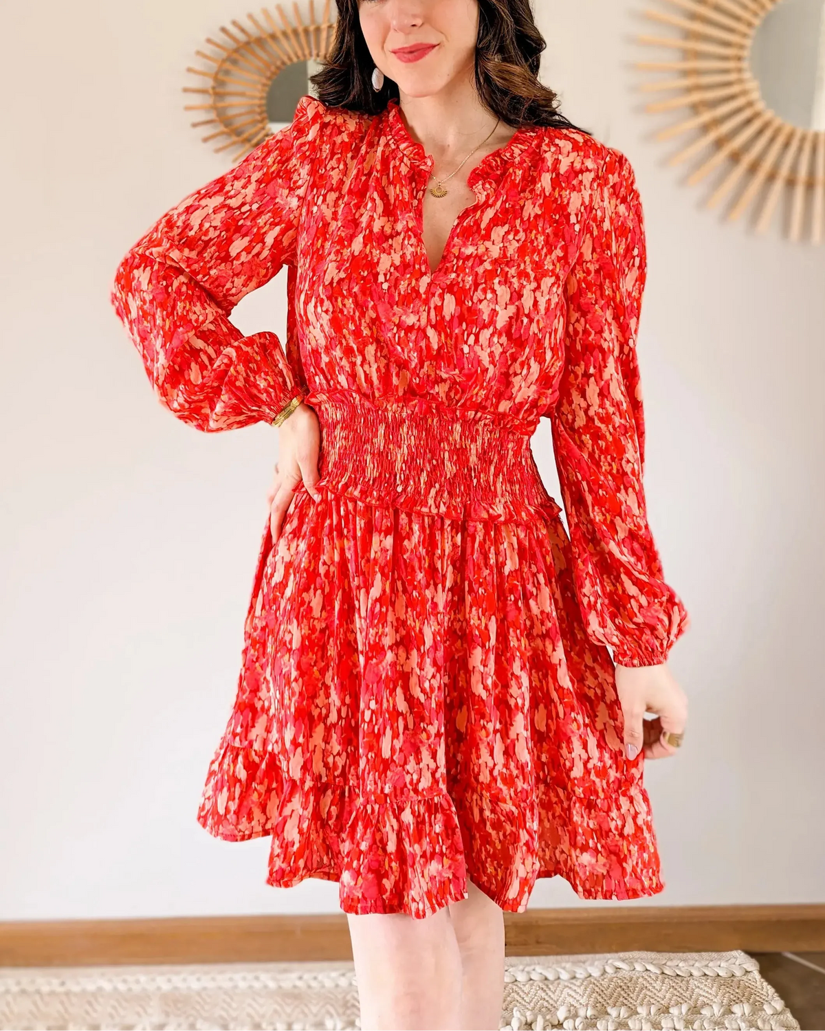 Vestido Enora - Rojo