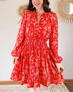 Vestido Enora - Rojo