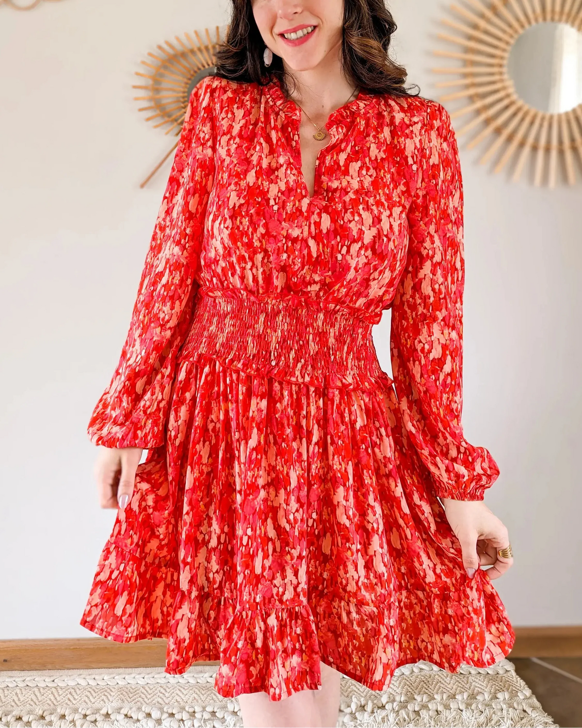 Vestido Enora - Rojo