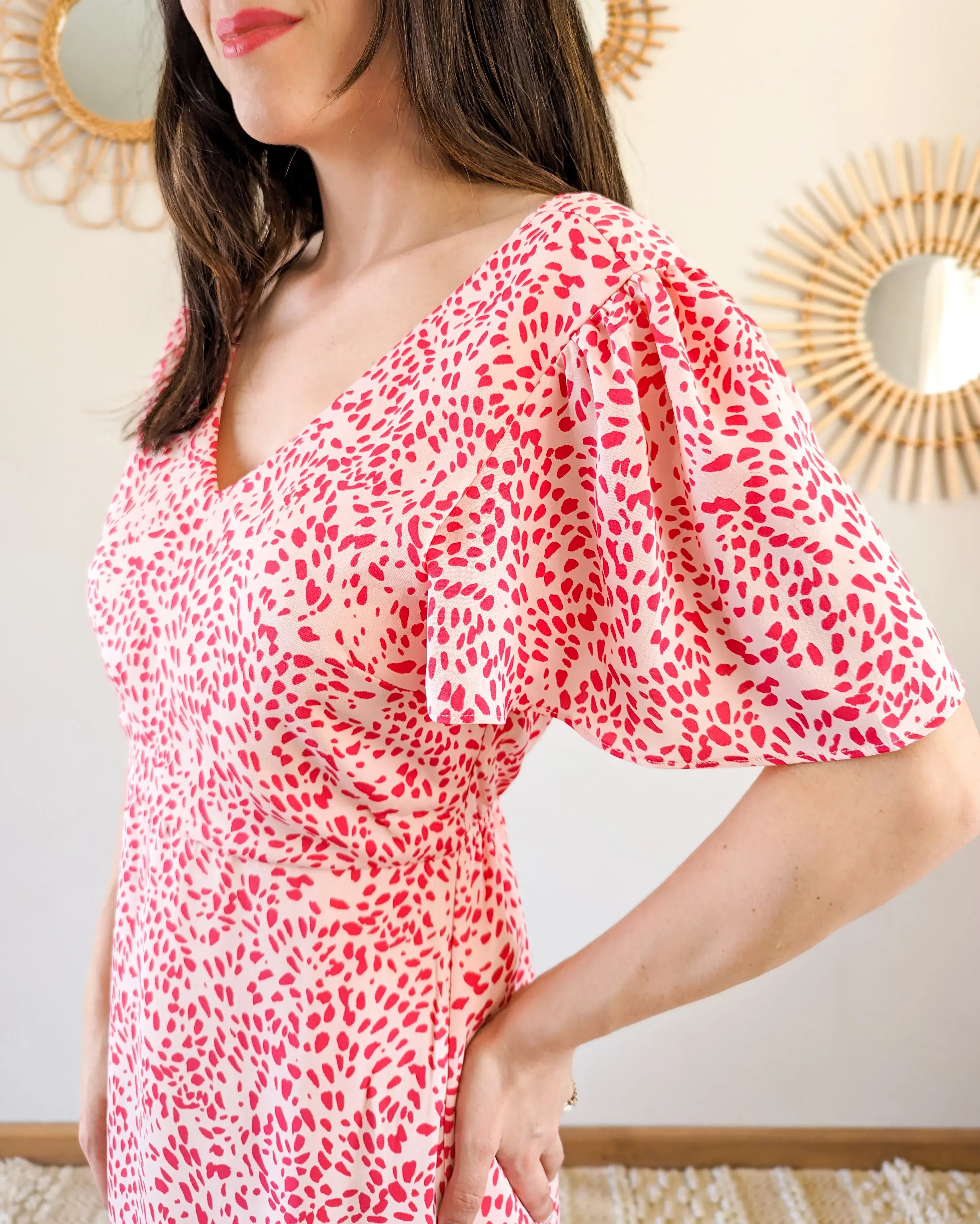 Vestido Largo Estampado - Sibylle