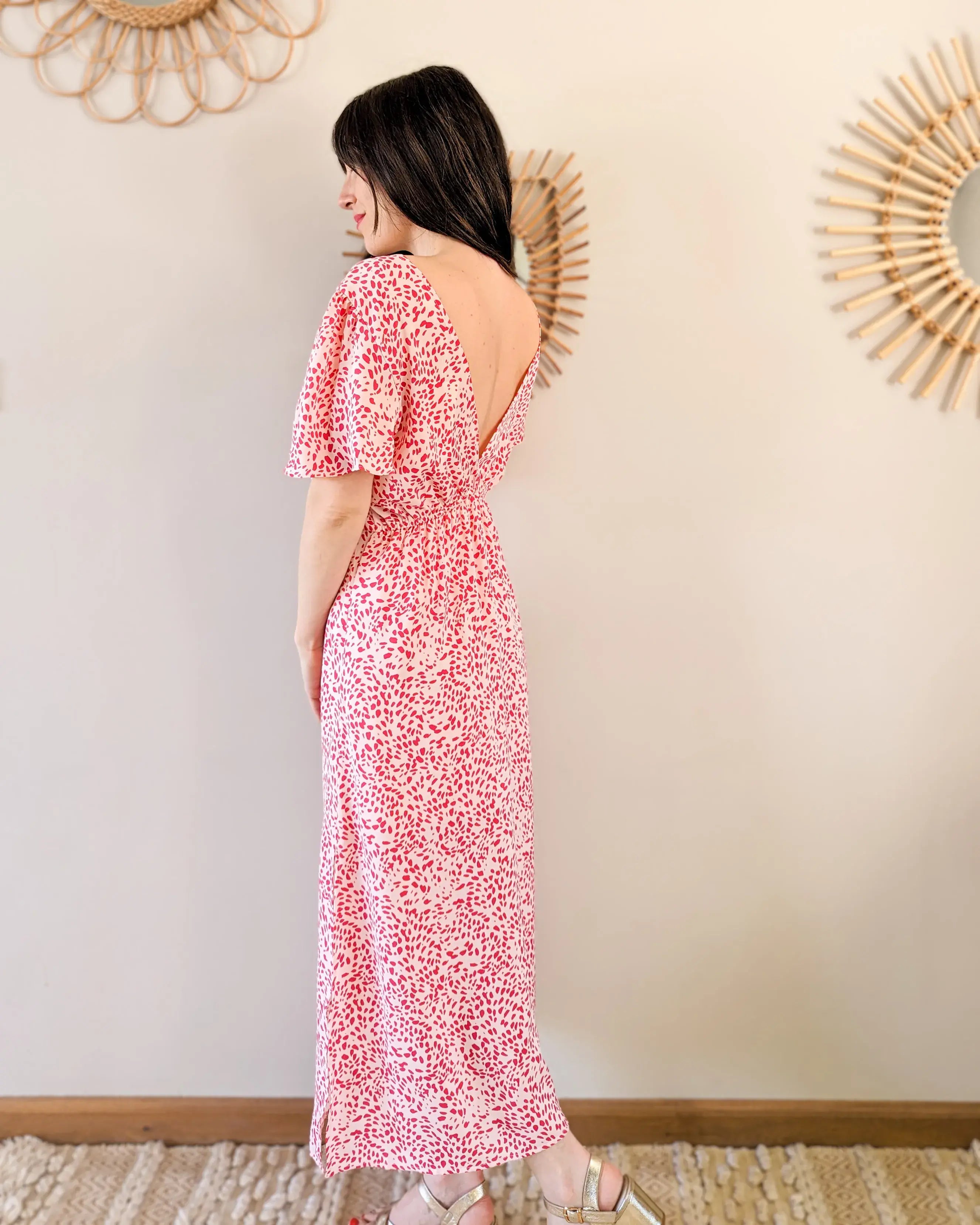 Vestido Largo Estampado - Sibylle