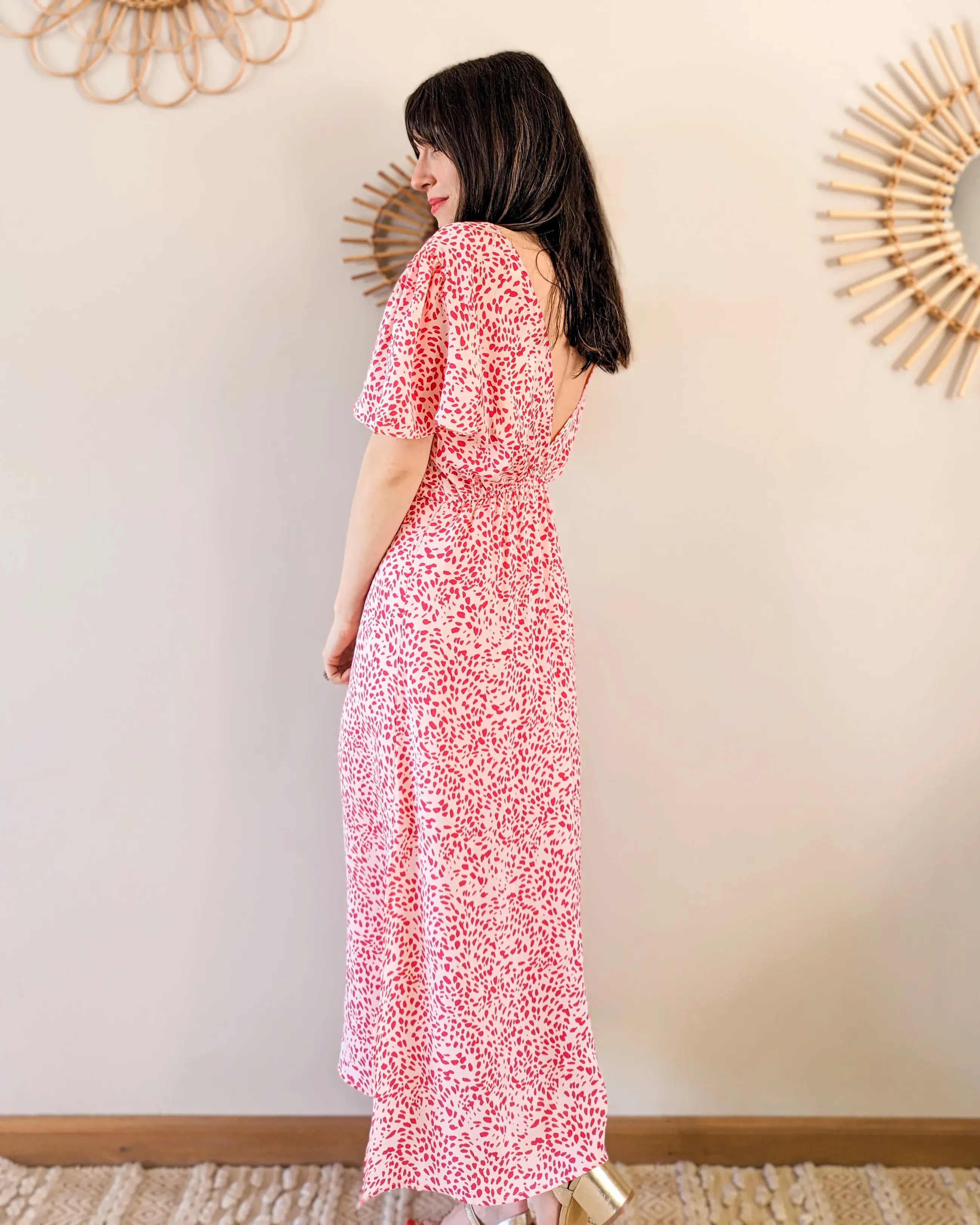 Vestido Largo Estampado - Sibylle