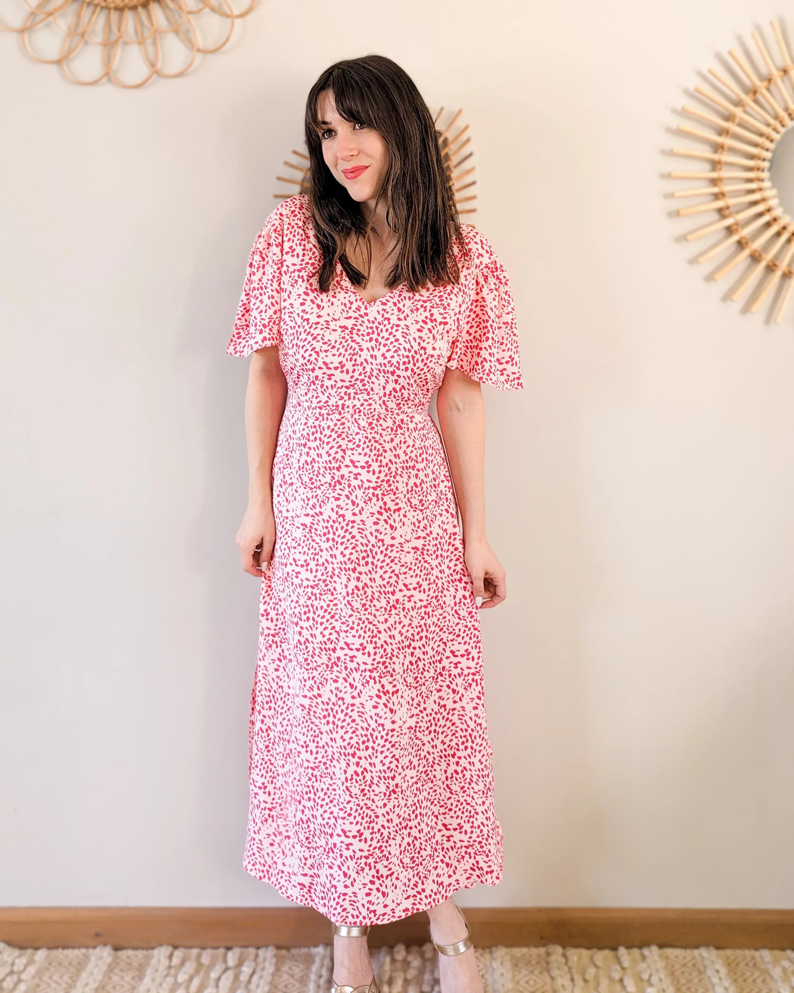 Vestido Largo Estampado - Sibylle