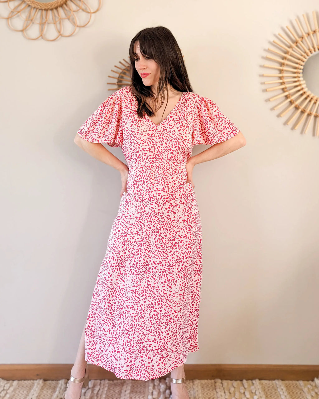 Vestido Largo Estampado - Sibylle