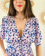 Vestido corto floral - Ámbar