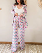 Floral Blazer Jacket - Flavie
