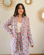 Floral Blazer Jacket - Flavie