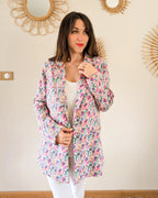 Floral Blazer Jacket - Flavie