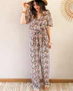 Floral Jumpsuit - Roxane