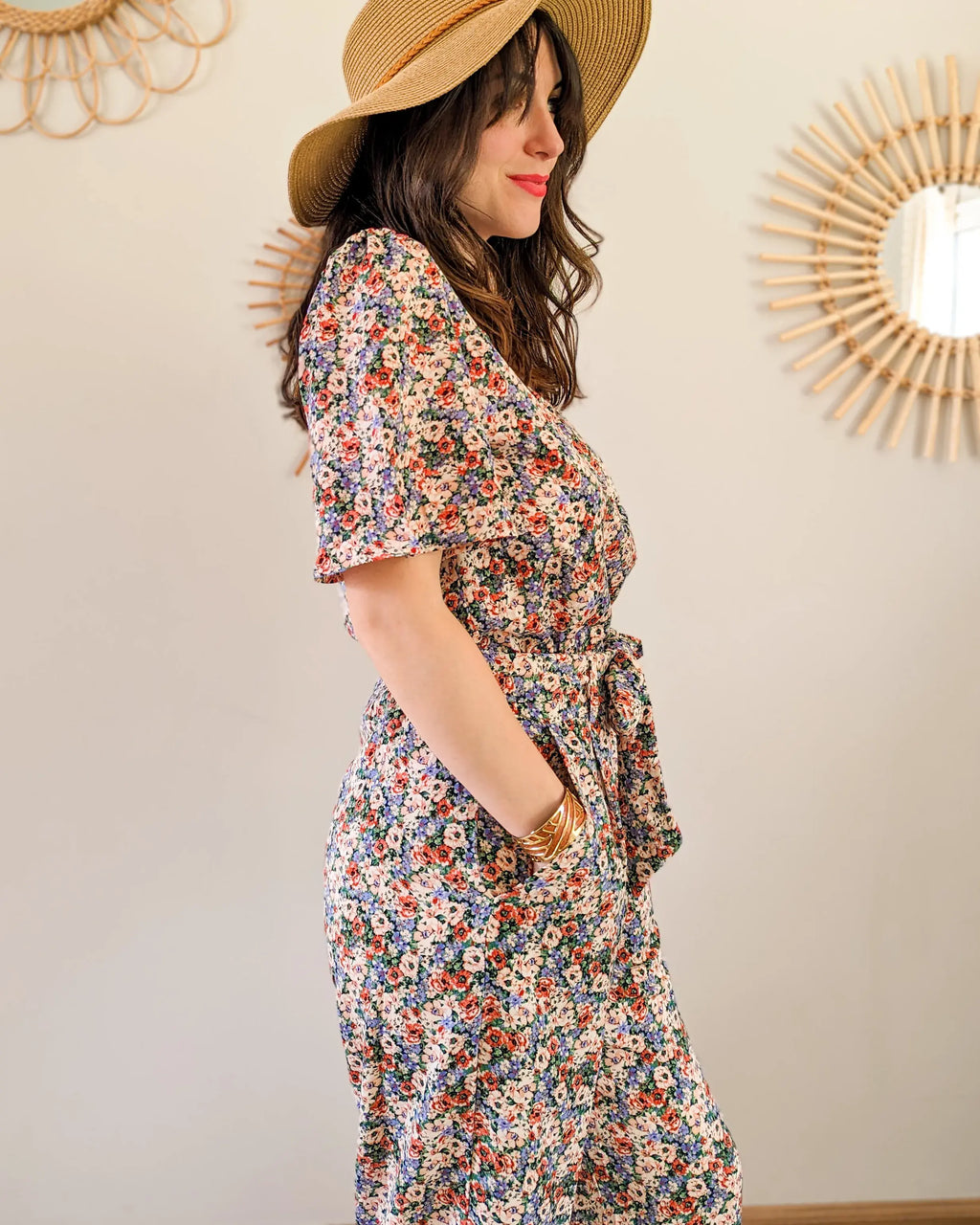 Floral Jumpsuit - Roxane