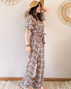 Floral Jumpsuit - Roxane