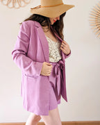 Chaqueta blazer lila - Caleb
