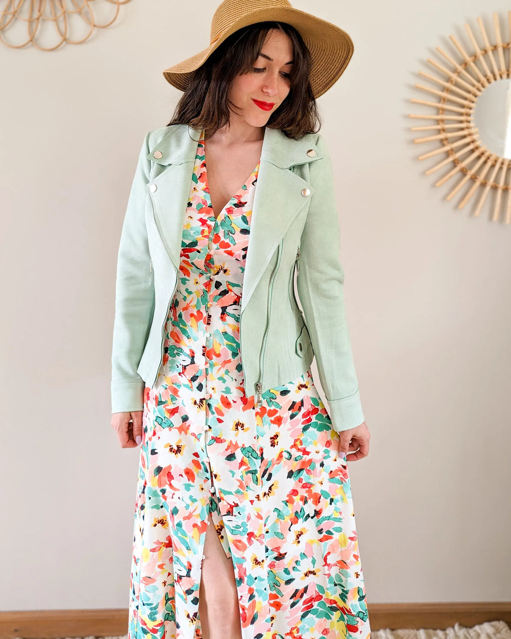 Mint Suede Perfecto - Livio