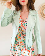 Mint Suede Perfecto - Livio