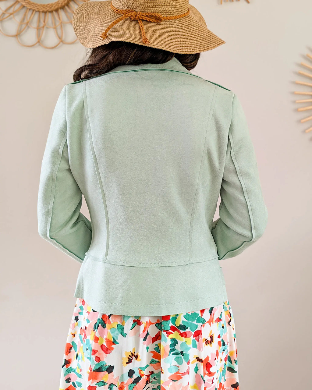 Mint Suede Perfecto - Livio