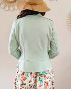 Mint Suede Perfecto - Livio
