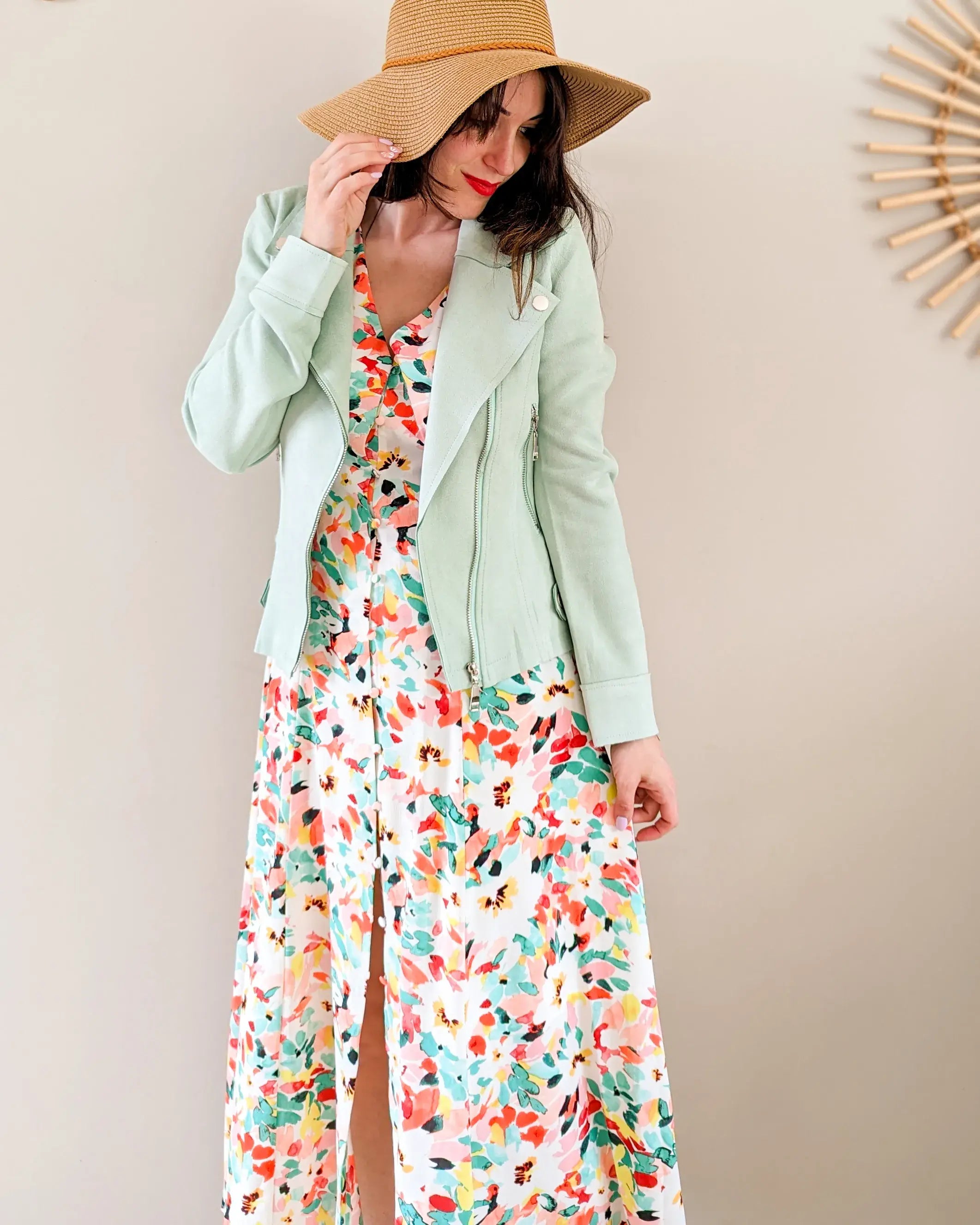 Mint Suede Perfecto - Livio