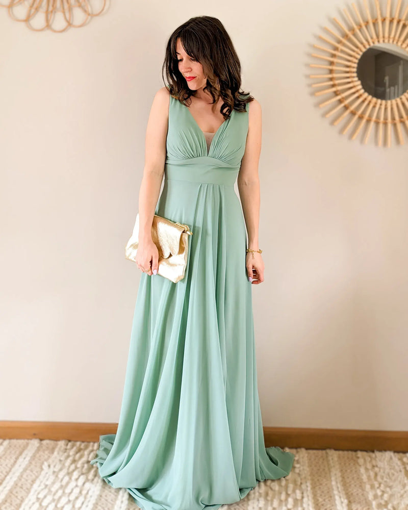 Robe Longue Lagon- Valentina