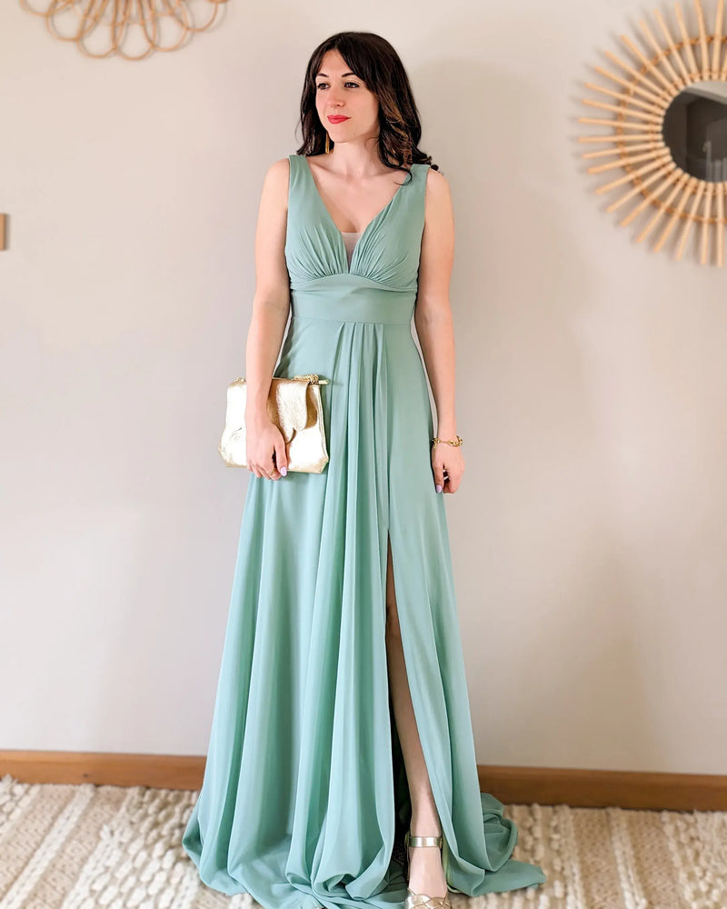 Robe Longue Lagon- Valentina